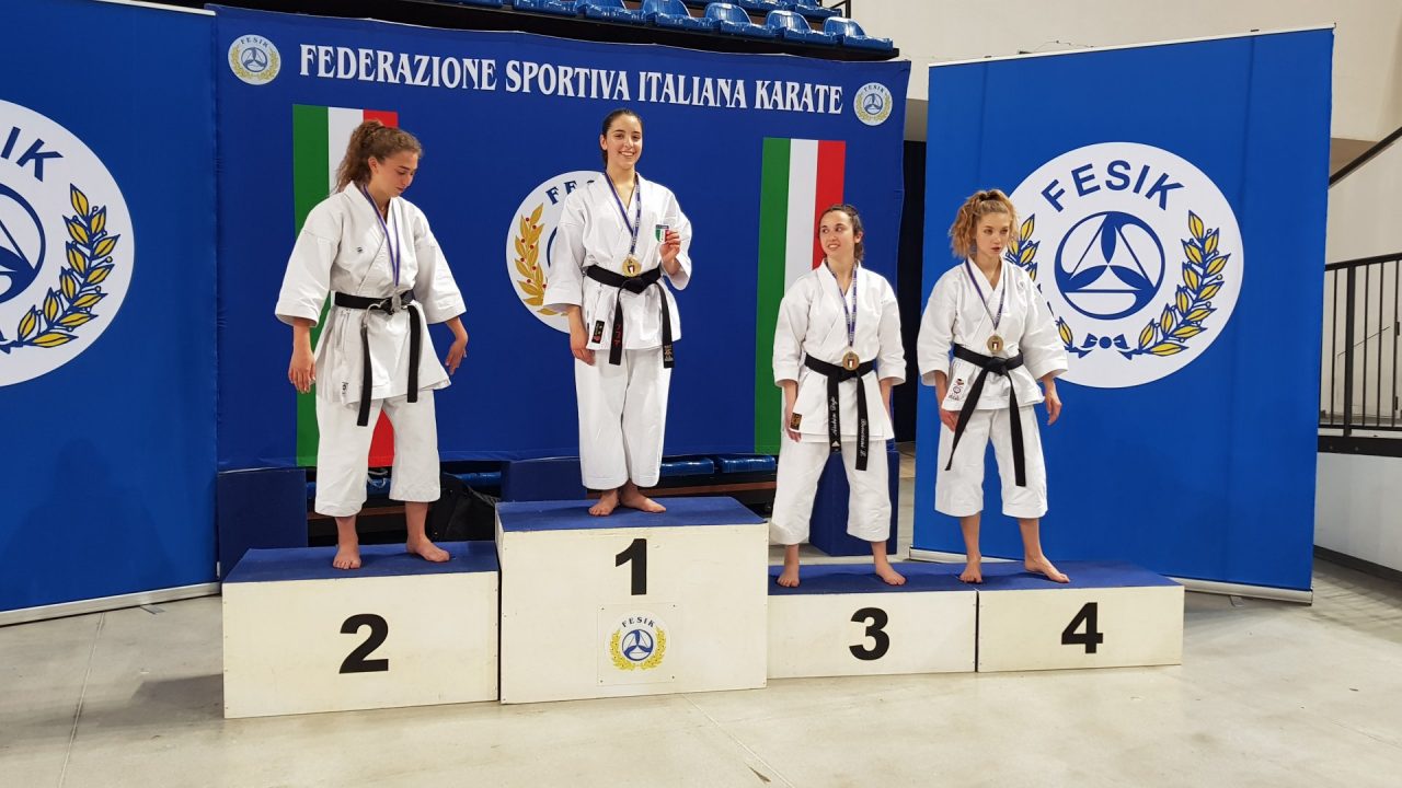 Titolo italiano di karate per la cassinese Sofia Cambula