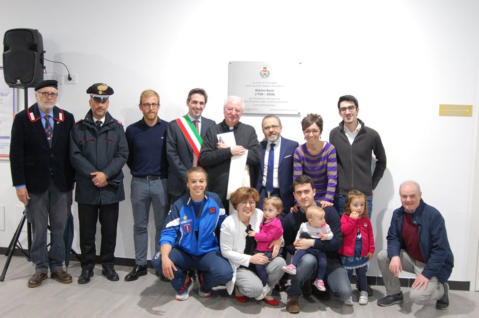 Una targa per ricordare Marino, uomo di sport morto a 46 anni