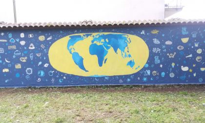 Un muro che unisce, murale simbolo dell'integrazione a Brugherio FOTO