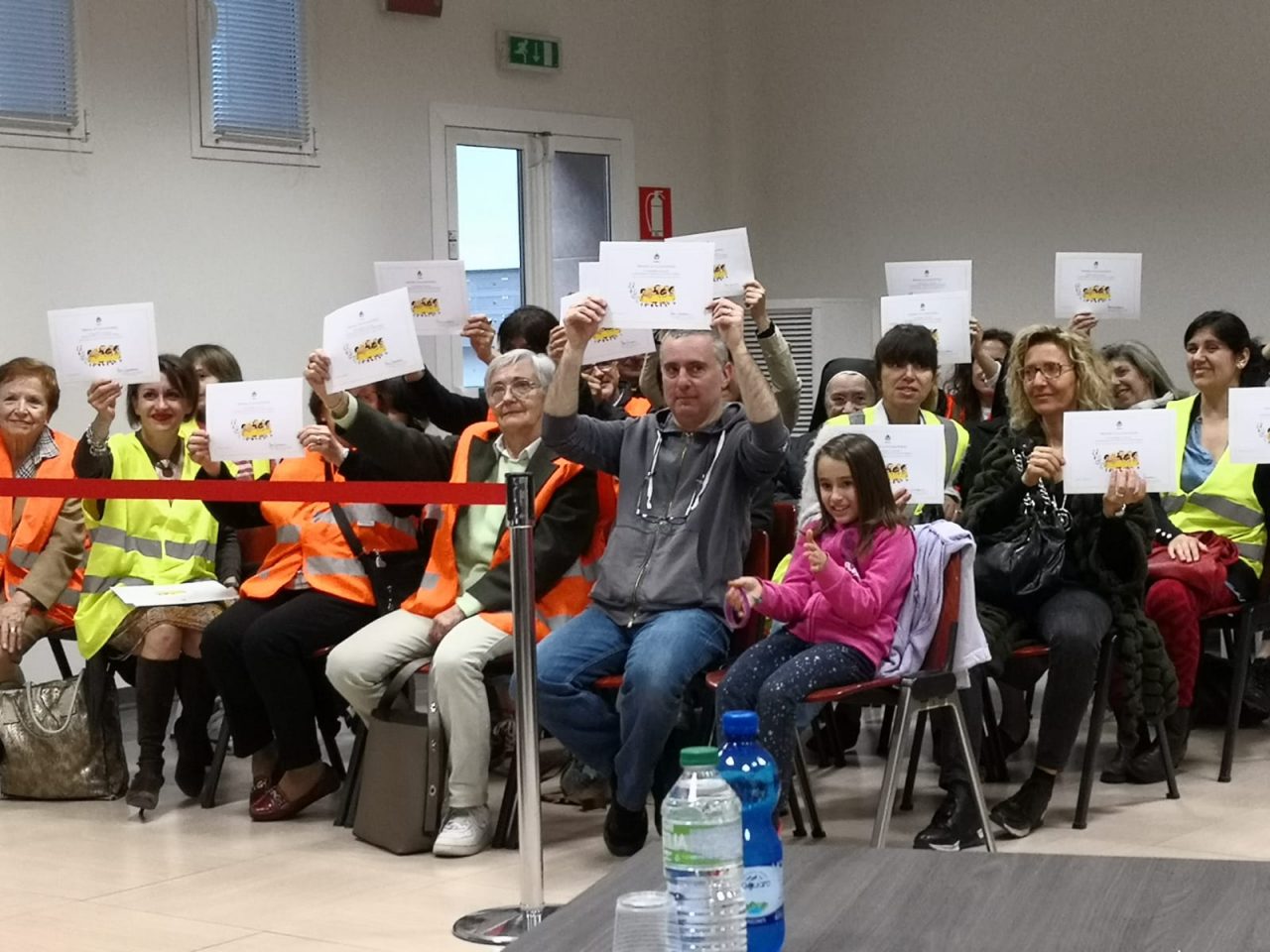 Piedibus a Gorgonzola, consegnati i riconoscimenti