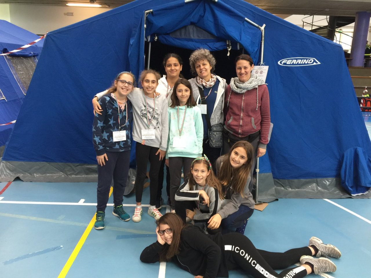 Bussero notte in tenda con la Protezione civile per i bambini della primaria Monte Grappa