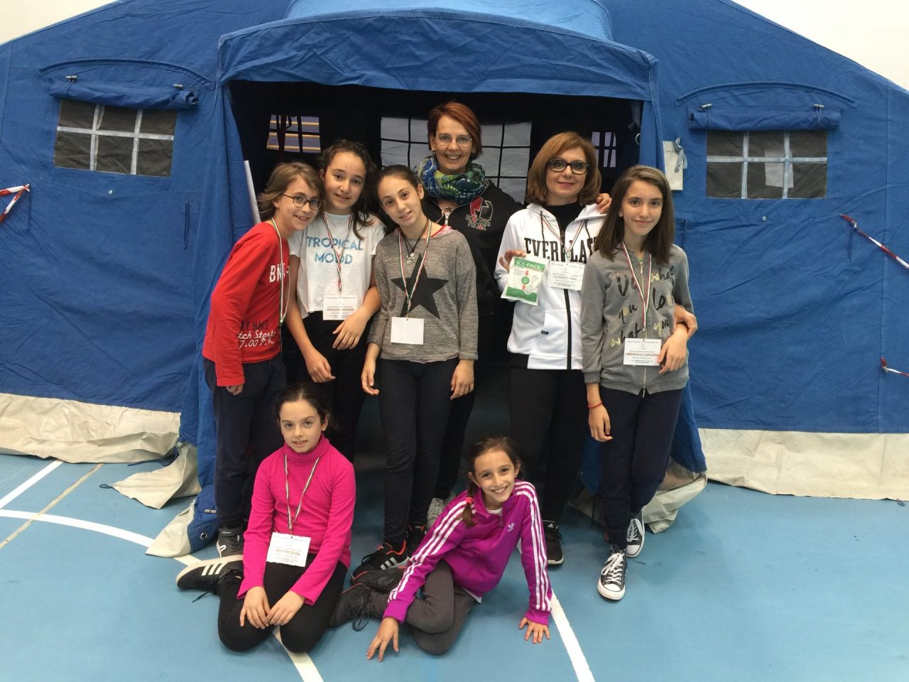 Bussero notte in tenda con la Protezione civile per i bambini della primaria Monte Grappa