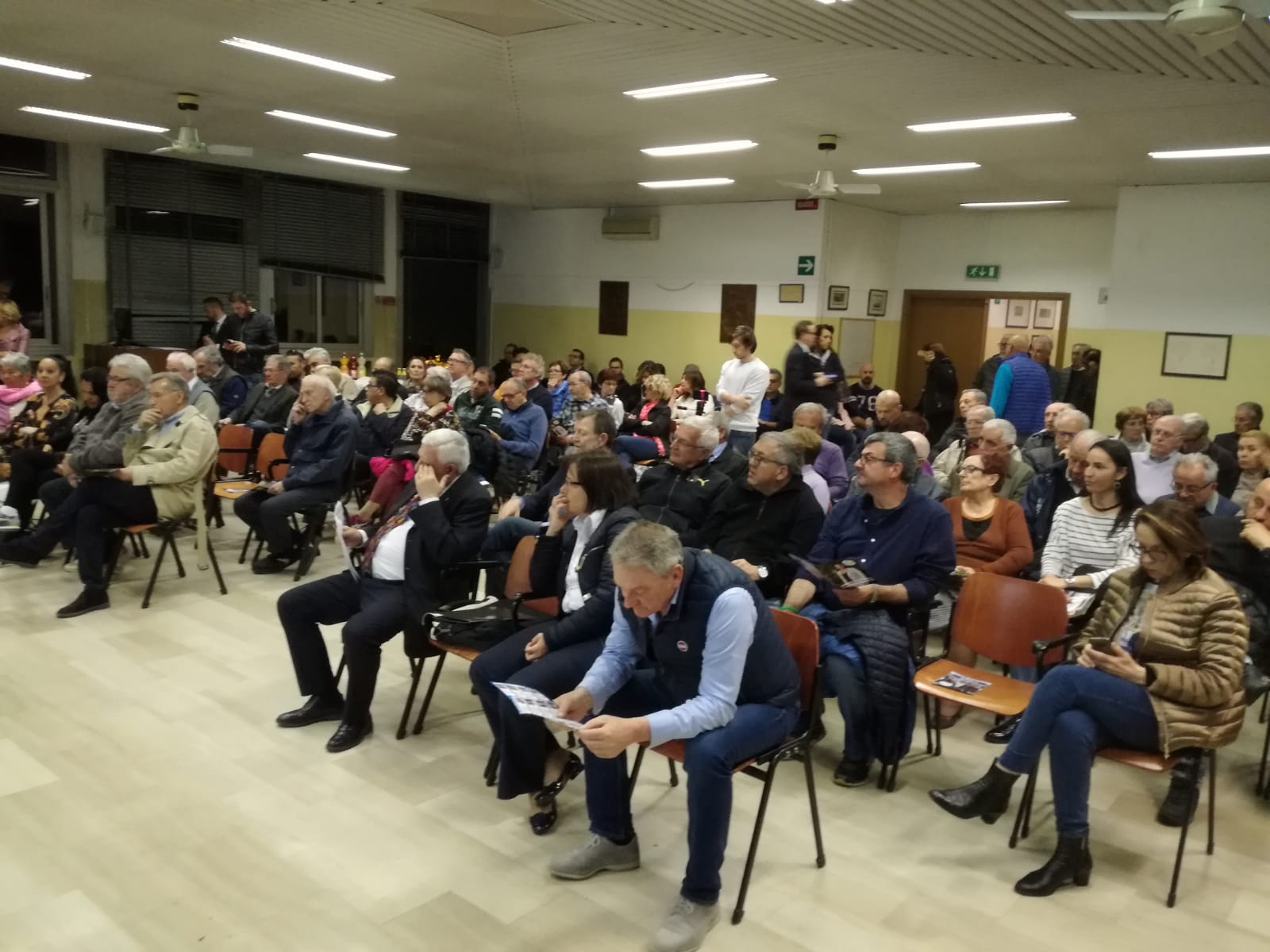 L'ex sindaco claudio d'amico si è preso la scena alla presentazione della lista Viviamo cassina Sant'Agata per Elisa balconi sindaco
