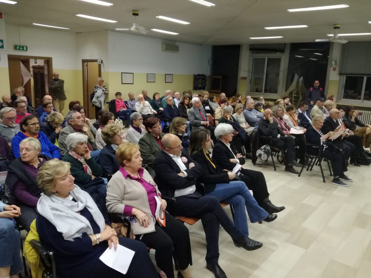 logistica leggera nell'area nokia annuncia il sindaco massimo mandelli alla presentazione della lista progetto cassina domani