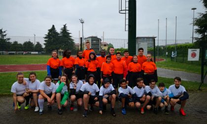 I ragazzi del comprensivo scolastico Diaz di Vaprio e Pozzo dominano nel flag football