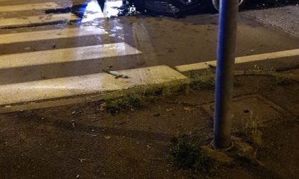 Incidente a Villa Pompea, grave motociclista SIRENE DI NOTTE