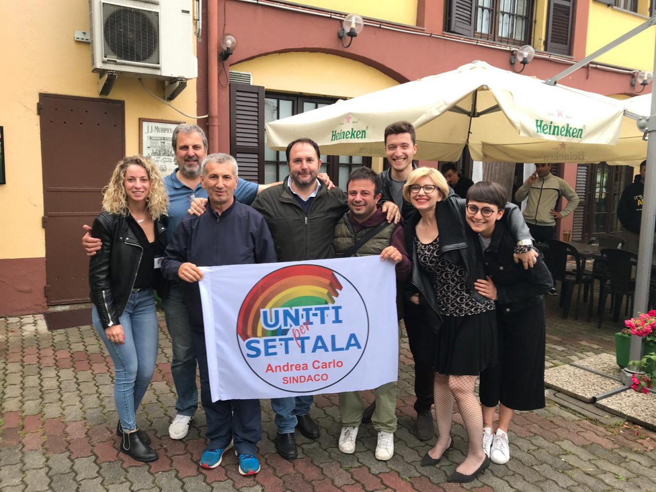 Elezioni comunali SETTALA Carlo confermato sindaco