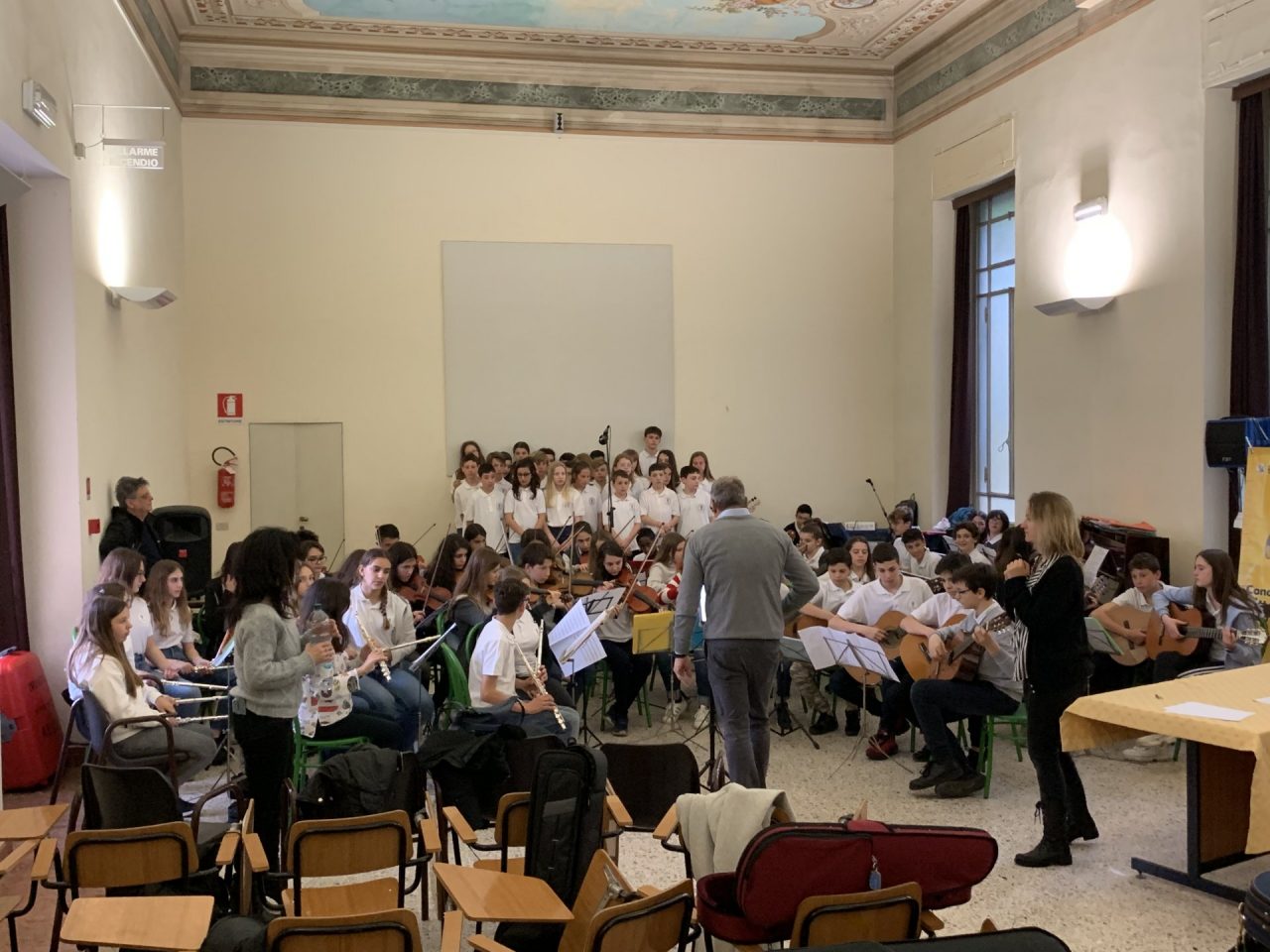 L’orchestra e il coro della Sabin incantano