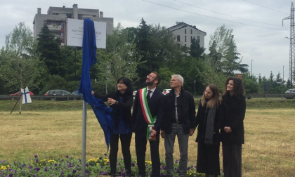 A Segrate un giardino intitolato ad Antonio Megalizzi VIDEO