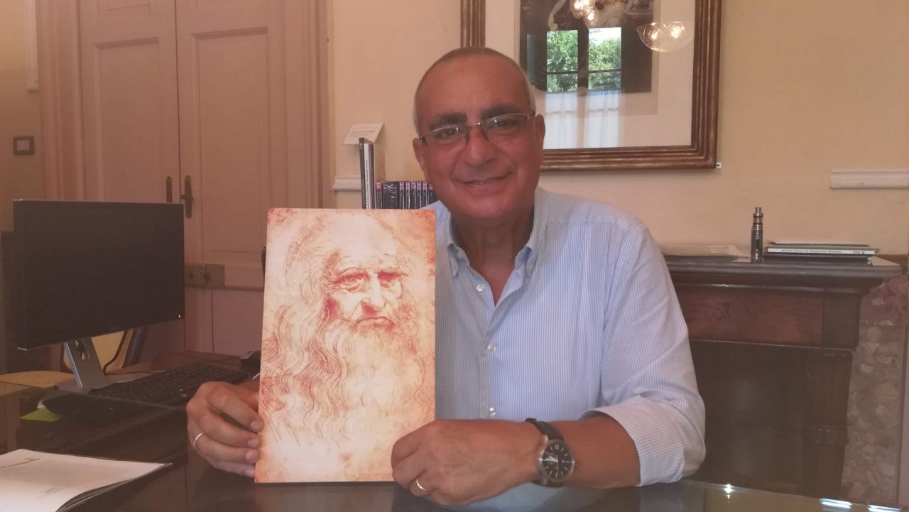 C’è un viso di donna nell’occhio di Leonardo da Vinci