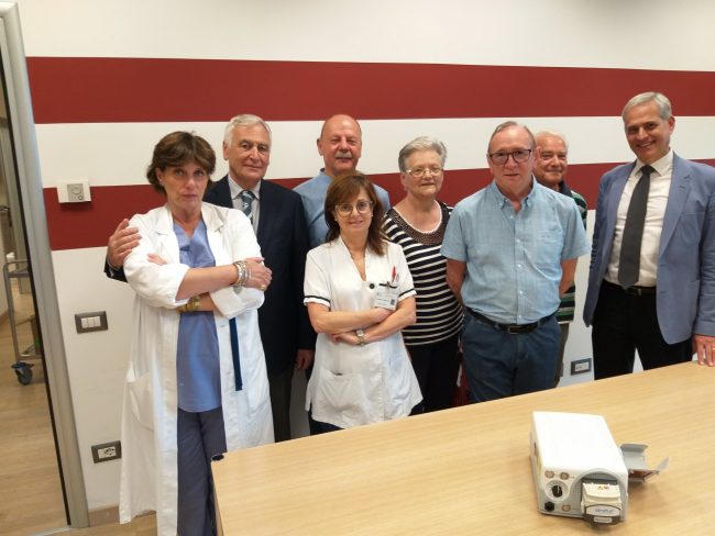 L’Associazione “Livio e Milly Mauri” dona un nuovo macchinario all’ospedale di Vimercate
