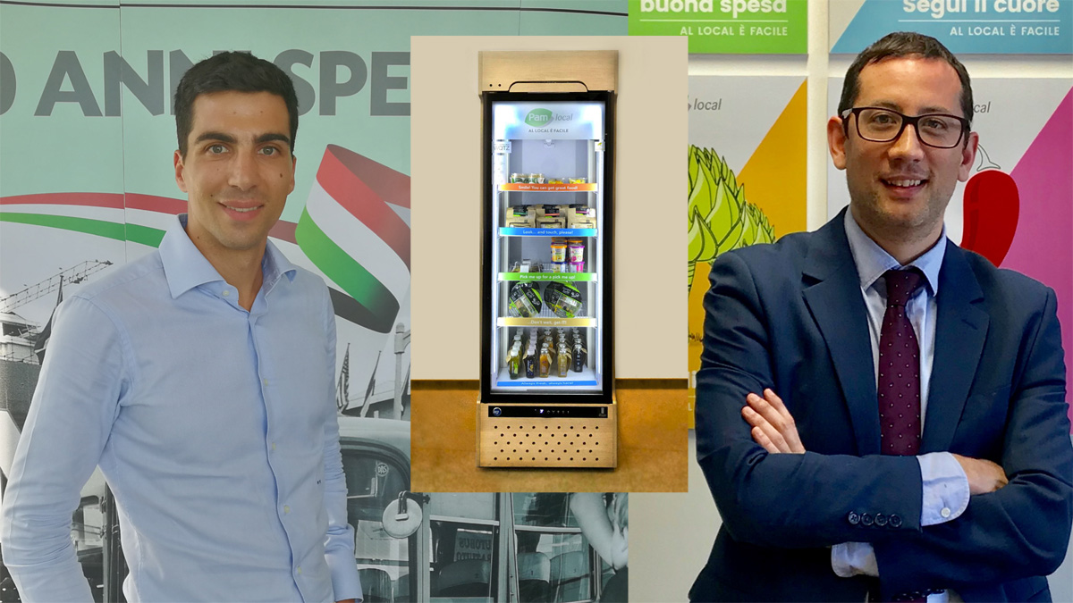 Non un semplice distributore automatico, ma un frigo intelligente