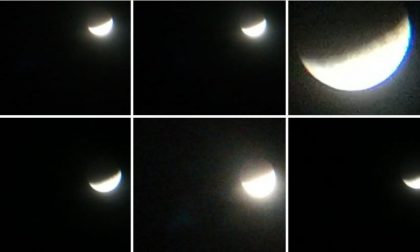 Vi siete persi lo spettacolo dell'eclissi di luna? Ecco foto e video