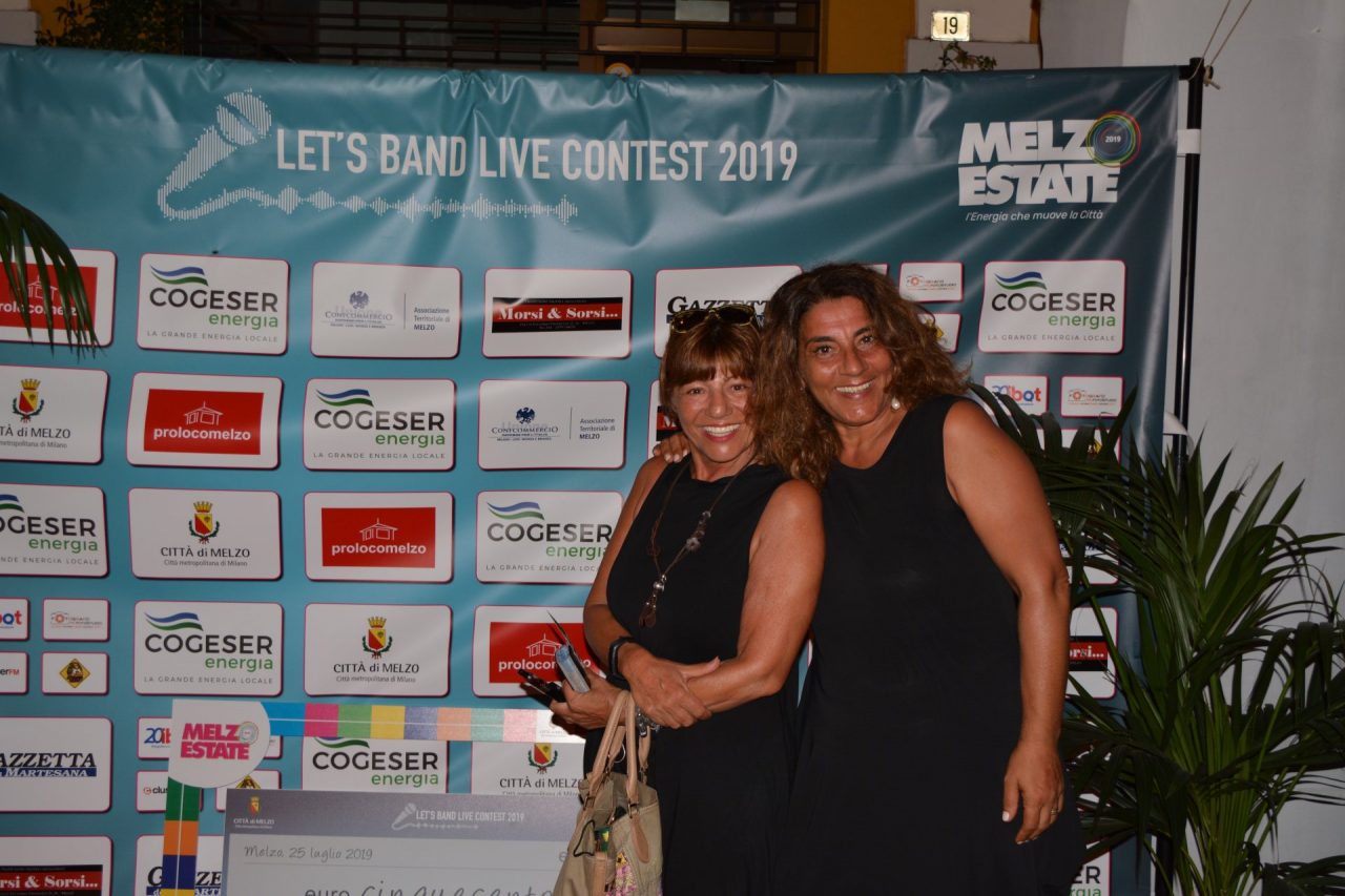 Melzo serata finale let's band live contest in piazza della Repubblica