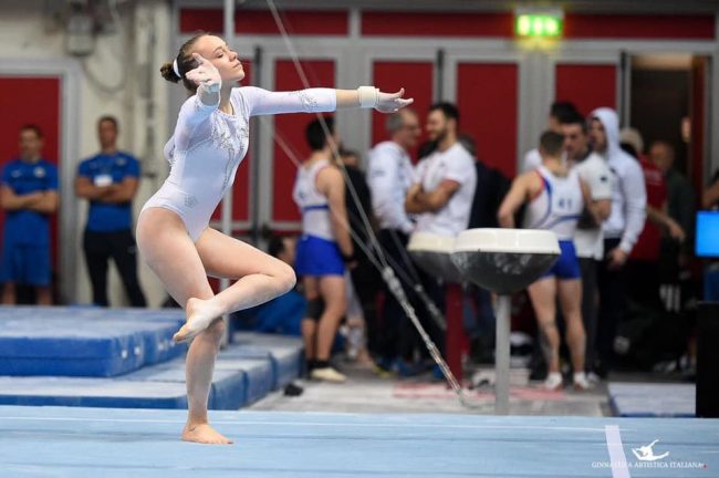 Clara Colombo, da Melzo agli Usa nel segno della ginnastica artistica
