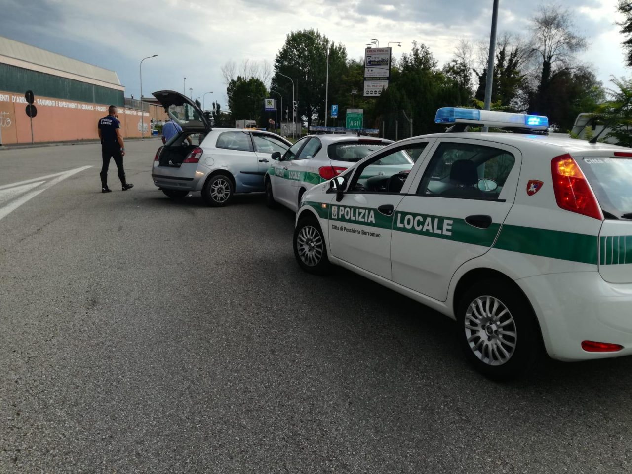 Folle inseguimento lungo la Paullese