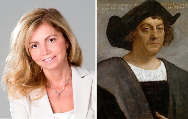 Una trevigliese vuole salvare Cristoforo Colombo