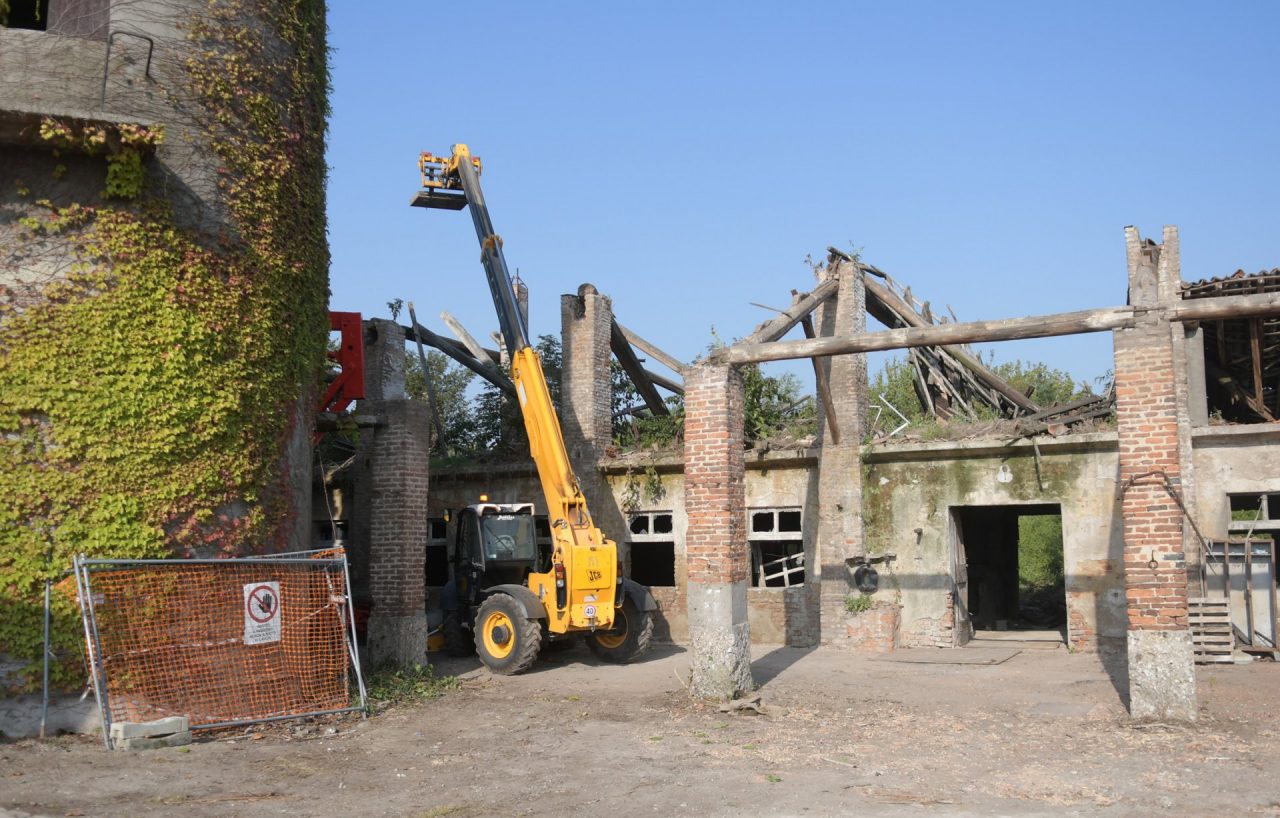 Cascina Triulza continuano i lavori di messa in sicurezza