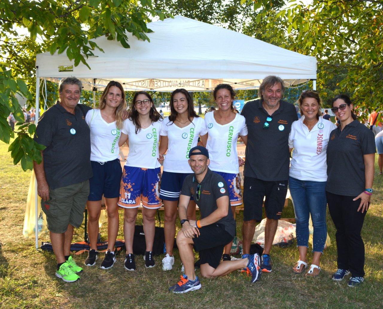 Festa dello sport a Cernusco sul Naviglio stand associazioni al parco dei Germani
