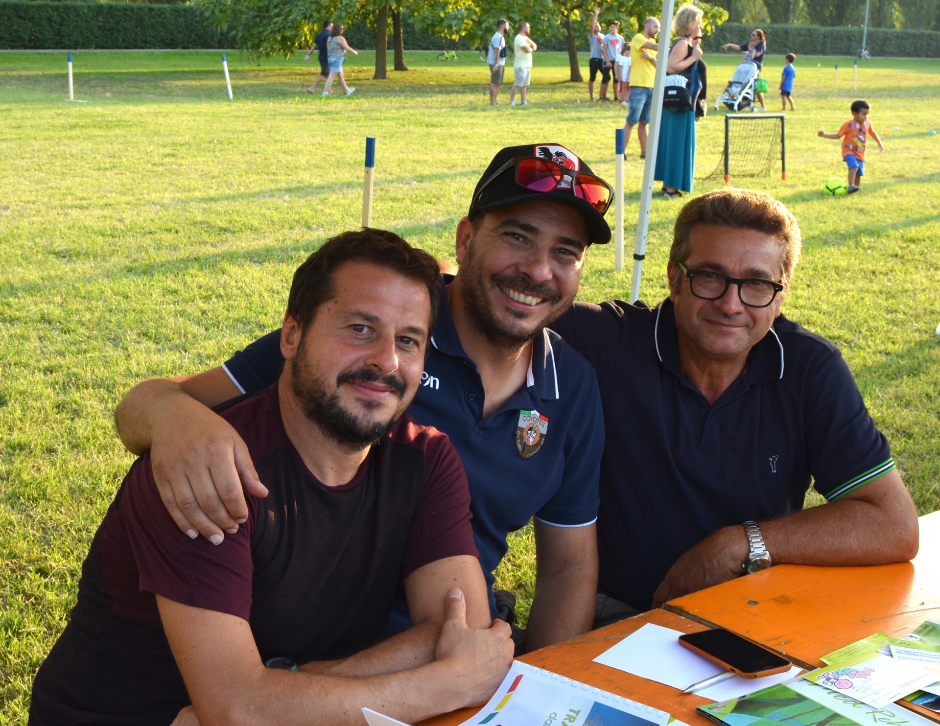 Festa dello sport a Cernusco sul Naviglio stand associazioni al parco dei Germani