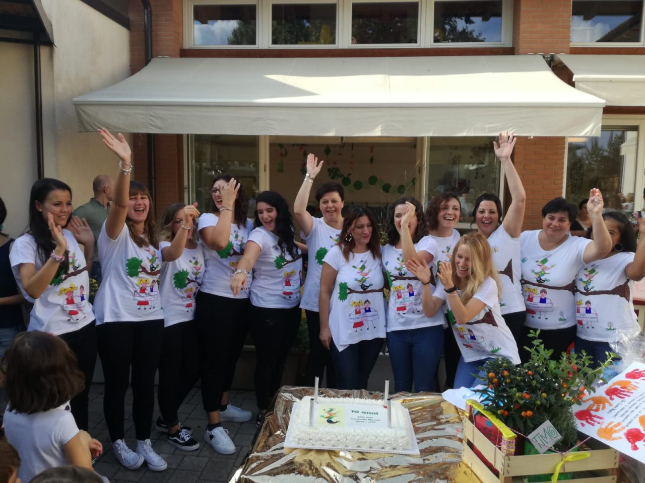 Gorgonzola l’asilo nido Cascinello Bianchi ha festeggiato dieci anni