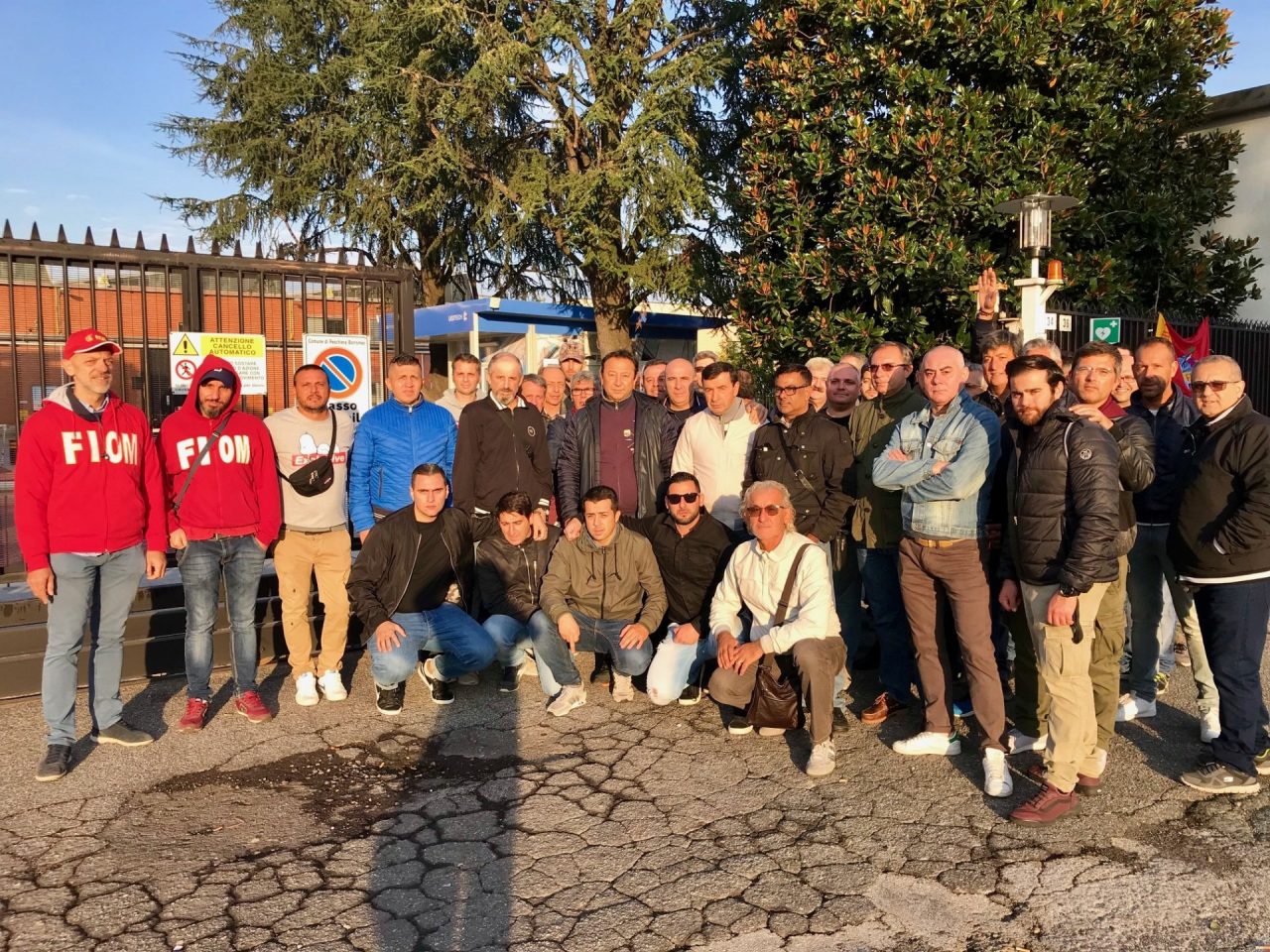 Sciopero e presidio contro i licenziamenti