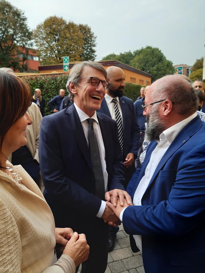 Pizzaut incontra il presidente del Parlamento europeo