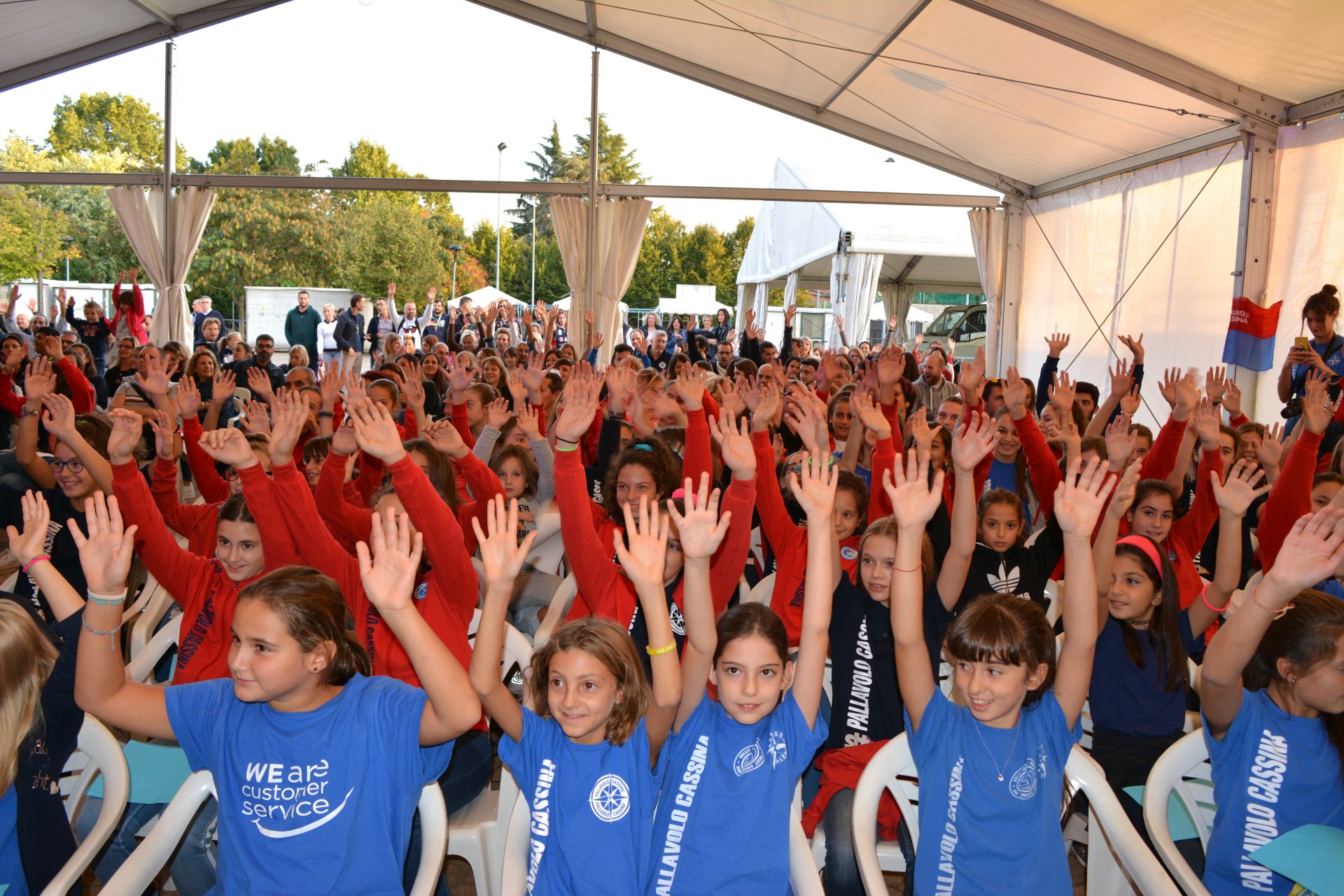 Cassina de'Pecchi festa Pallavolo Cassina per i 50 anni di fondazione della società