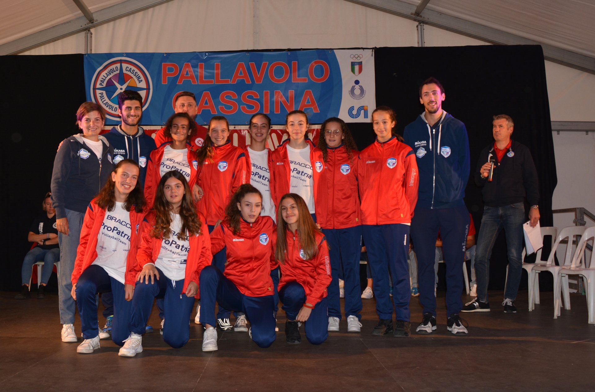 Cassina de'Pecchi festa Pallavolo Cassina per i 50 anni di fondazione della società