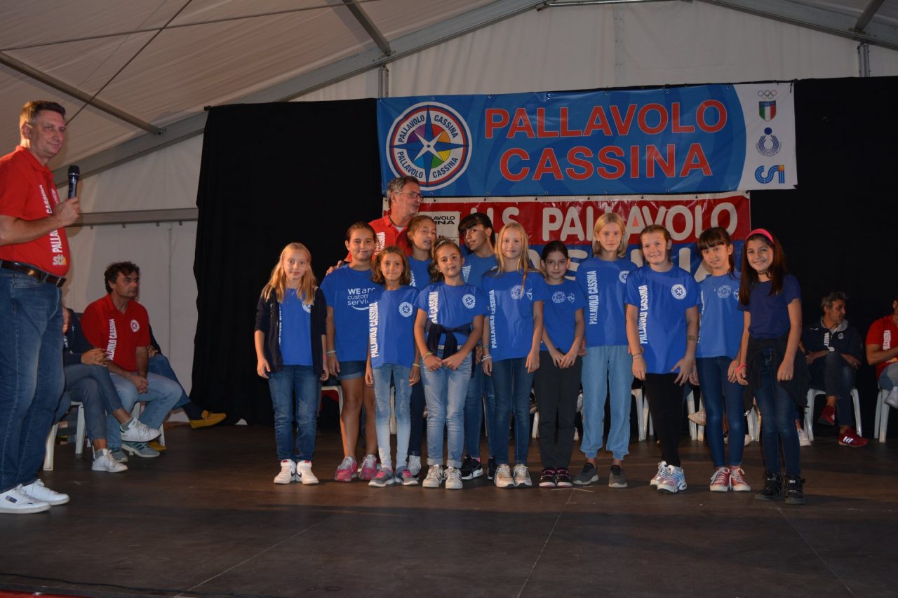 Cassina de'Pecchi festa Pallavolo Cassina per i 50 anni di fondazione della società