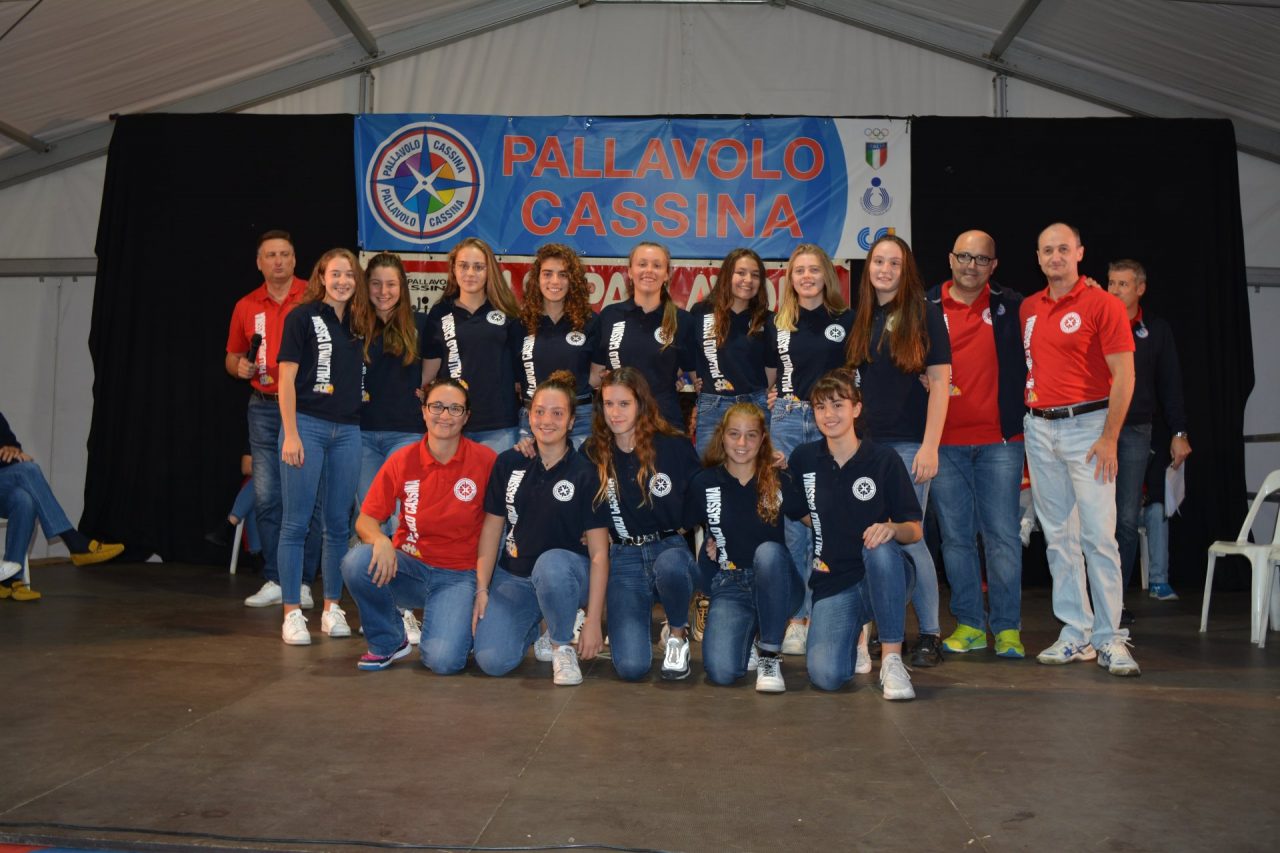 Cassina de'Pecchi festa Pallavolo Cassina per i 50 anni di fondazione della società