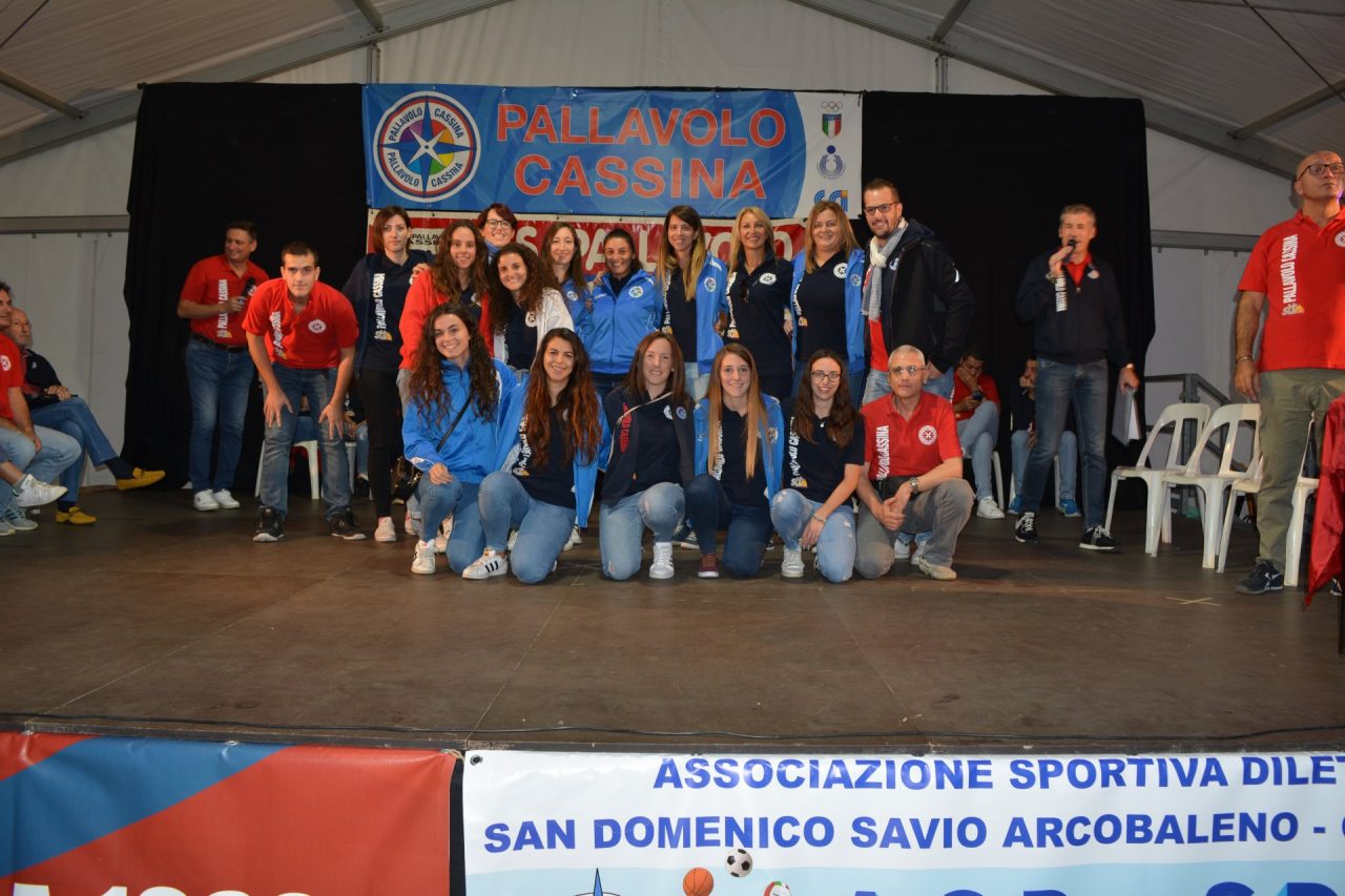 Cassina de'Pecchi festa Pallavolo Cassina per i 50 anni di fondazione della società