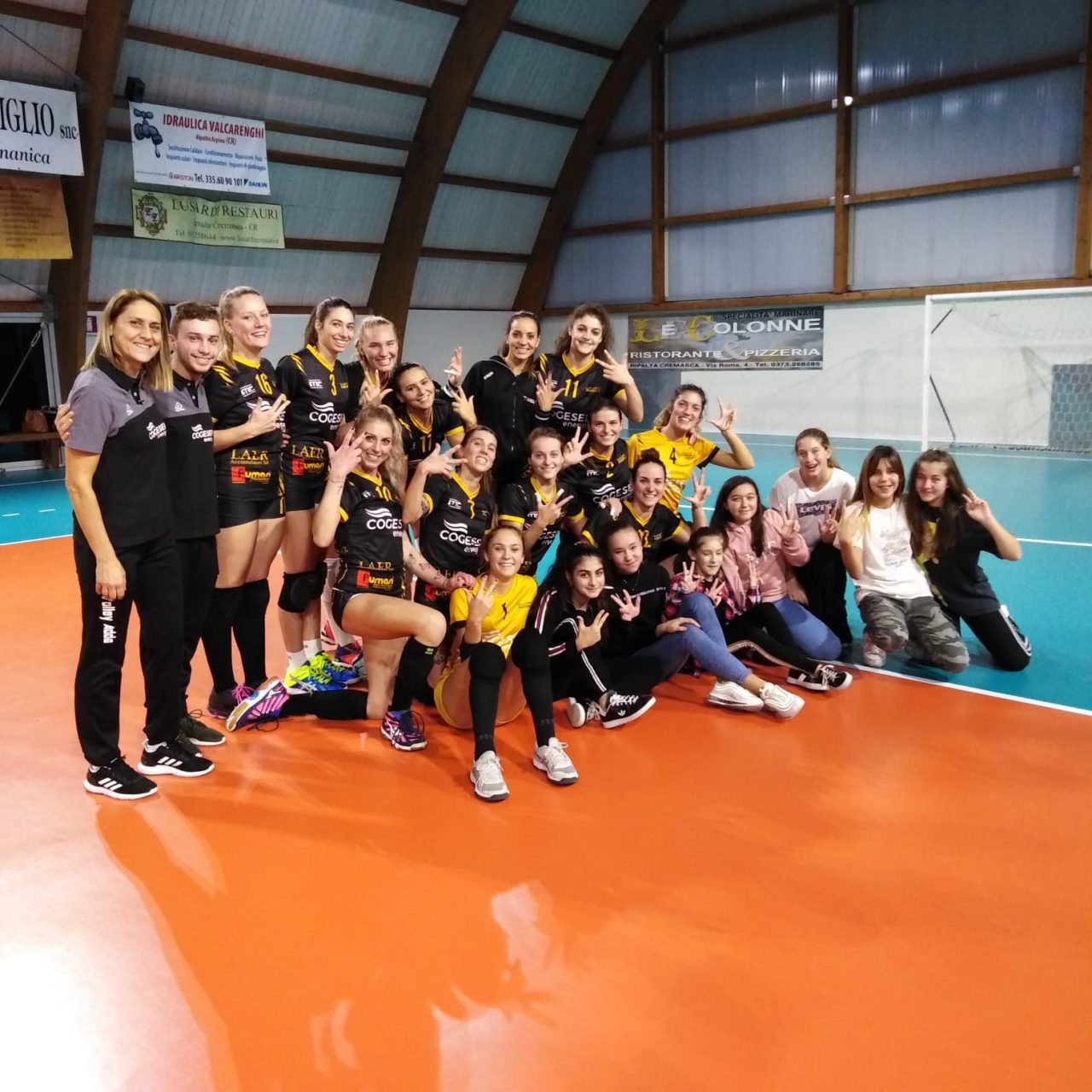 La New volley Adda vince in trasferta a Capergnanica 3 – 0