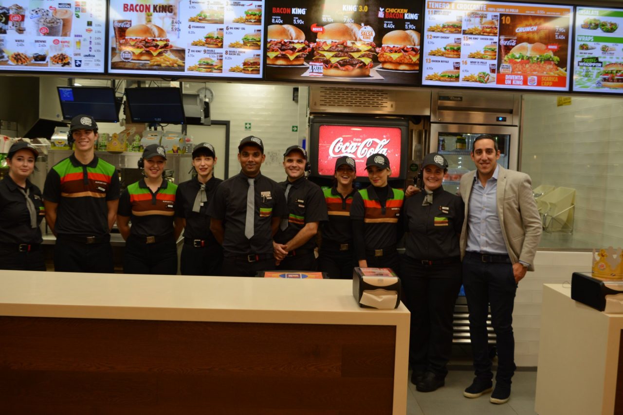 Cassina de'Pecchi inaugurazione Burger King in via Roma