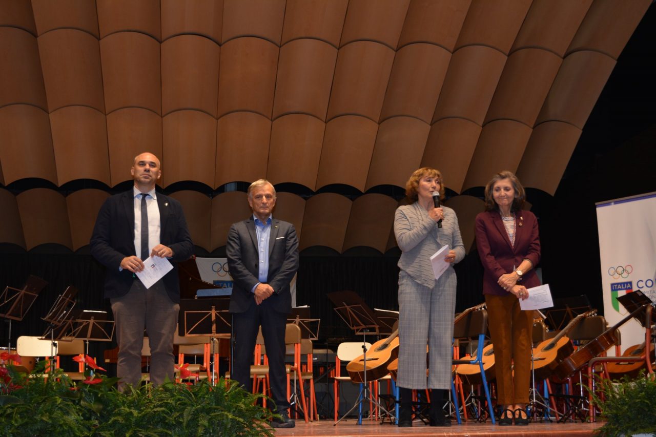 Benemerenze sportive assegnate dal Coni, auditorium Maggioni gremito FOTO