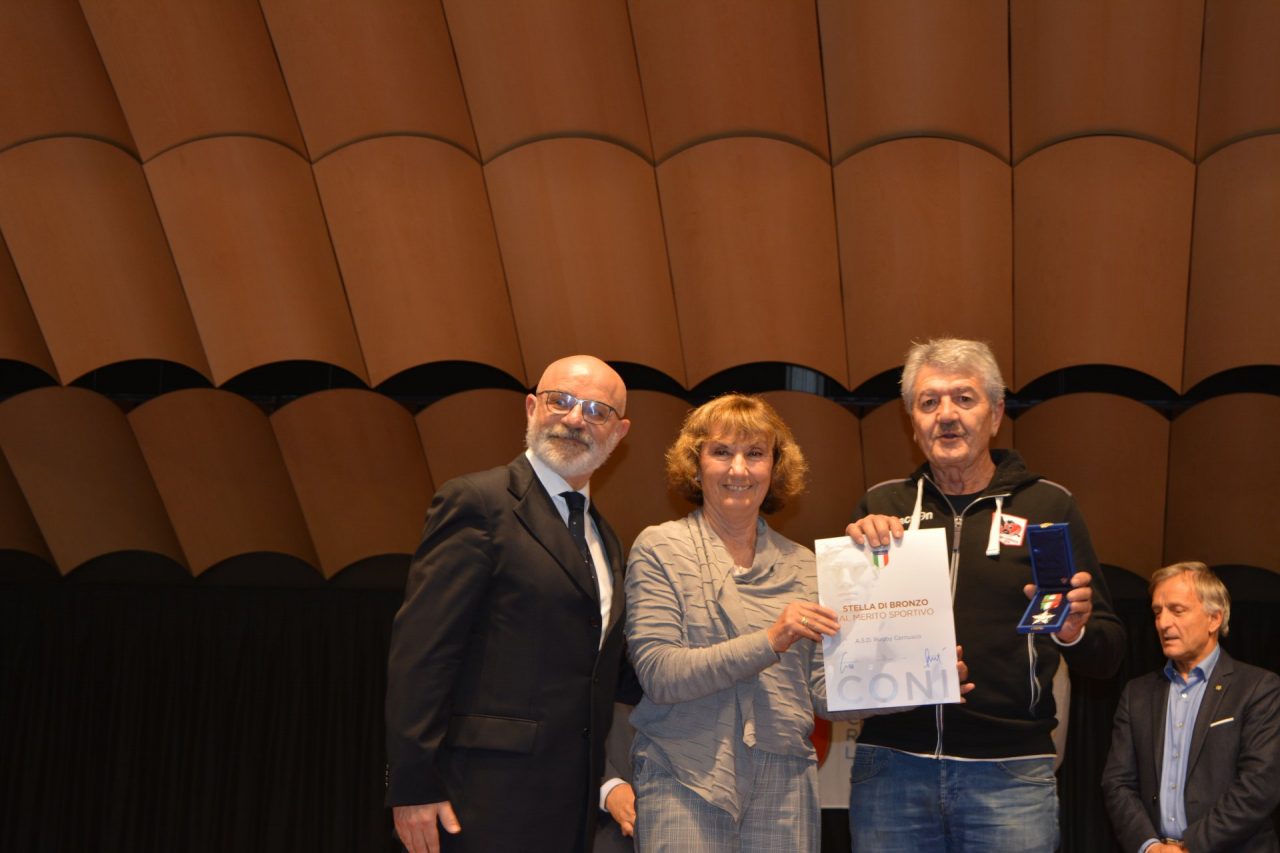 Cernusco sul Naviglio consegna benemerenze Coni Lombardia auditorium Maggioni