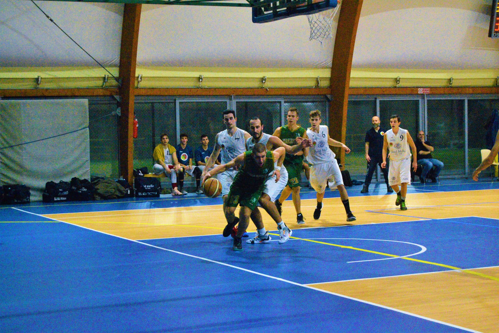 basket maschile promozione inzago trecella derby