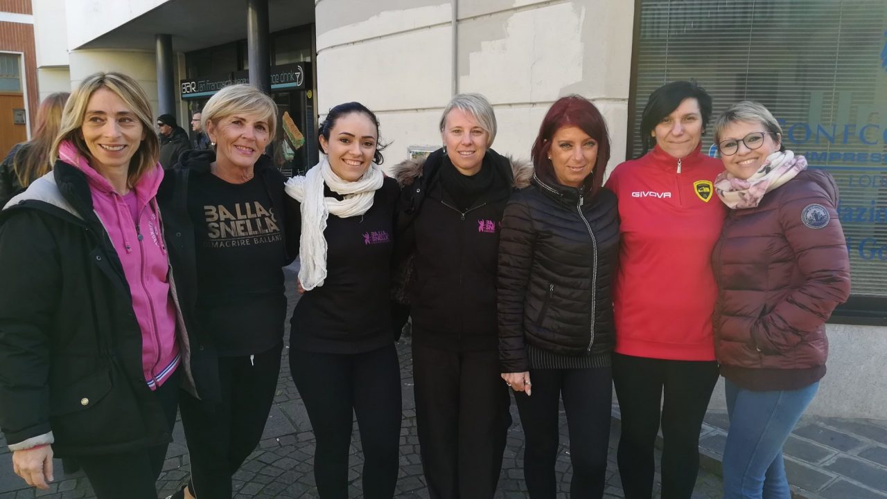 Flash mob contro la violenza