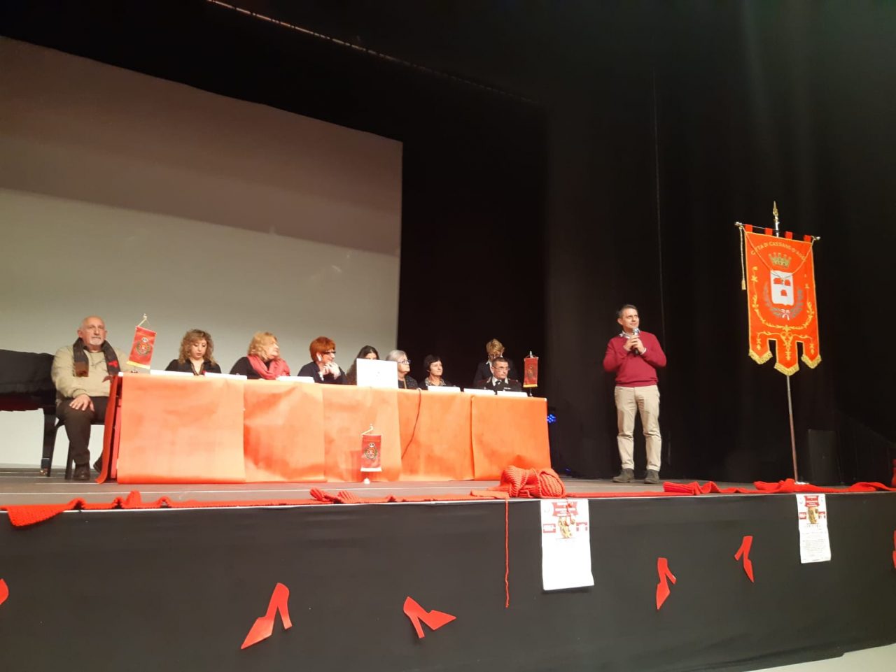 Serata contro la violenza di genere a Cassano d’Adda FOTO