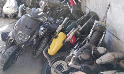 Ritrovate in un capannone, al via la restituzione delle moto a Gessate
