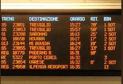 #AdessoBasta: il grido dei pendolari lombardi in protesta a Cadorna