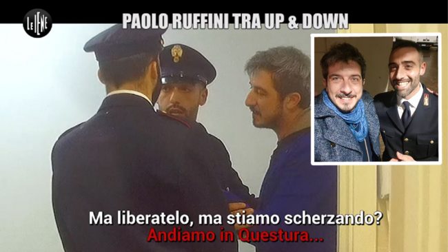 Ex vigile di Carugate nello scherzo delle Iene a Paolo Ruffini