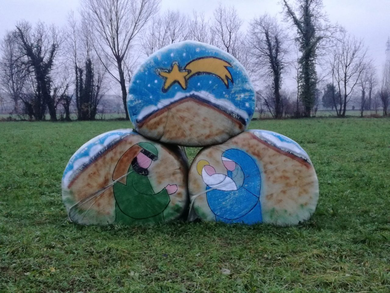Originale presepe a Gorgonzola