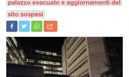 Allarme bomba a Repubblica, sede evacuata