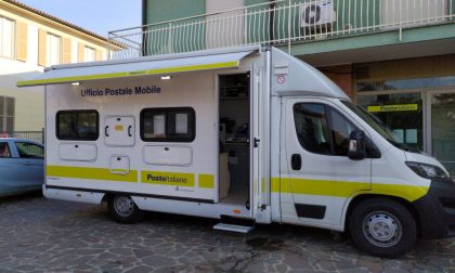 Ufficio mobile a Cernusco dopo l'esplosione del Postamat