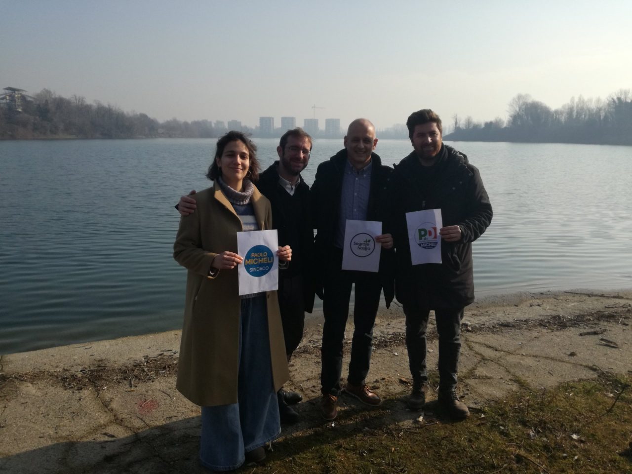 Comunali a Segrate, la conferenza di Micheli FOTO