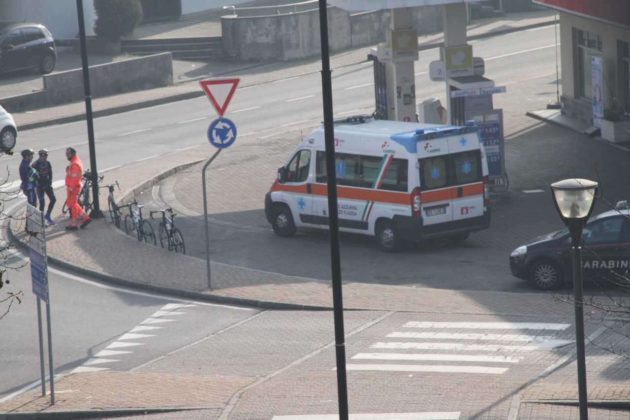 Ciclista investito a Trezzo sull’Adda