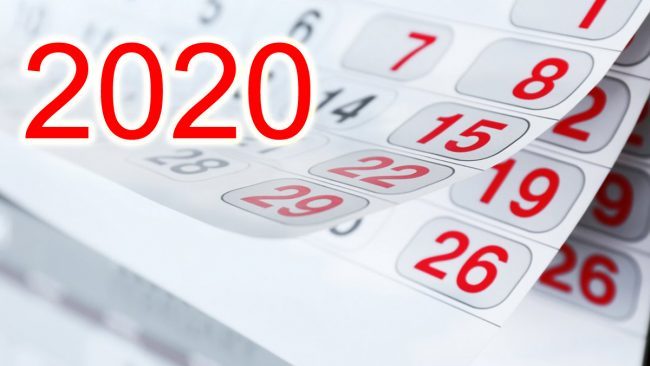 Calendario 2020: la data palindroma, gli equinozi, le feste e i ponti
