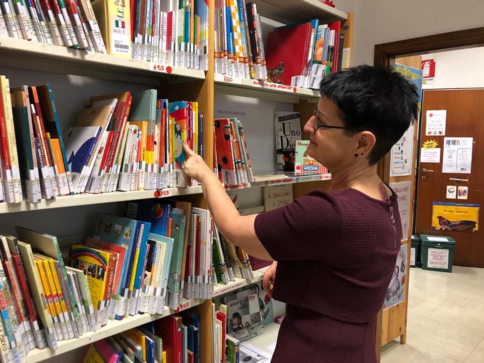 La storica bibliotecaria di Gessate va in pensione