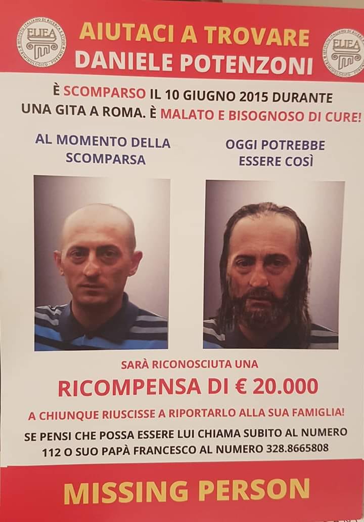 Autistico scomparso a Roma assolto l’infermiere che lo accompagnava